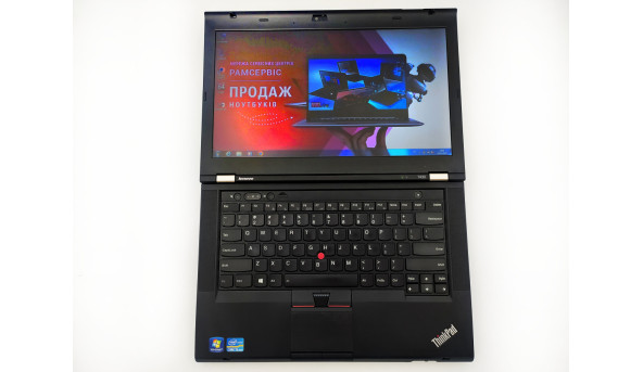 Ноутбук Lenovo ThinkPad T430 Intel Core I5-3320M 8 GB RAM 500 GB HDD [14.1"] - ноутбук Б/В - 246619