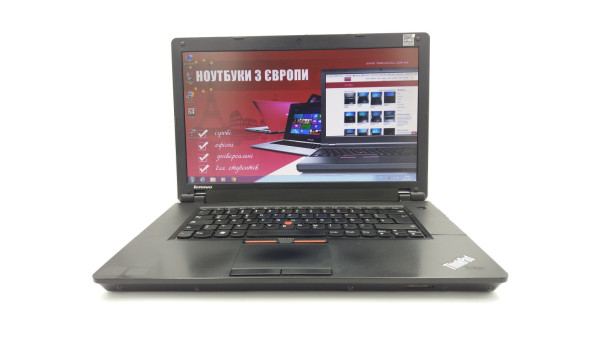 Ноутбук Lenovo ThinkPad Edge 15 Intel Core I5-430M 4 GB RAM 500 GB HDD [15.6"] - ноутбук Б/У