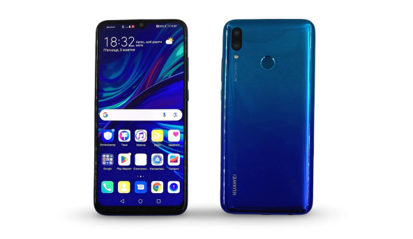 Смартфон Huawei P Smart 2019 HiSilicon Kirin 710 3/64 Gb Android 10 NFC - Б/У