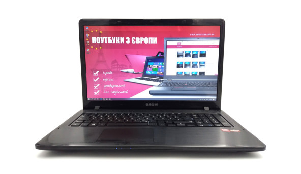 Ноутбук Samsung 355E AMD A8-4500M 8GB RAM 1000GB HDD AMD Radeon HD 7600M [17.3"] - ноутбук Б/В - 251552