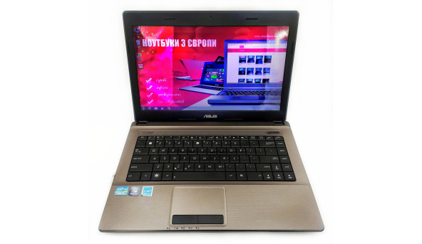 Ноутбук Asus K84L Intel Core I3-2330M 4 GB RAM 500 GB HDD [14"] - ноутбук Б/У