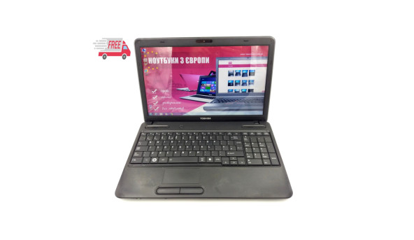 Ноутбук Toshiba Satellite C650 Core 2 Duo T6570 4 GB RAM 250 GB HDD [15.6"] - ноутбук Б/У