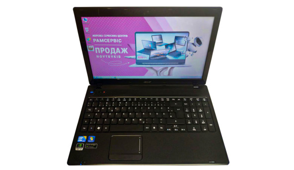 Ноутбук Acer 5742 Intel Core i5-480M 4Gb RAM 500Gb HDD Nvidia GeForce GT 540M 1Gb 15.6" Б/У