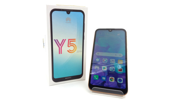 Смартфон Huawei Y5 2019 MediaTek MT6761 2/16 Gb 13/5 Mp Android 9 [5.71"] - смартфон Б/В