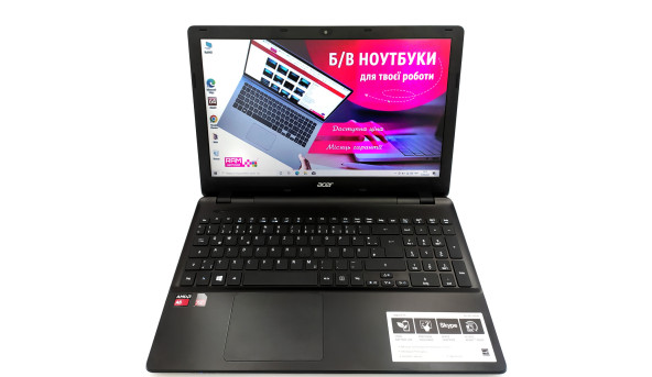Ноутбук Acer Aspire E5-521 AMD A8-6410 4 GB RAM 500 GB HDD AMD Radeon R5 200 [15.6"] - ноутбук Б/У