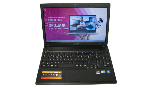 Ноутбук Samsung R519 Intel Core 2 Duo T6500 3Gb RAM 320Gb HDD Nvidia GeForce G105M 15.6" Б/У
