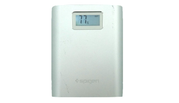Зовнішній акумулятор Spigen F710D 10000mAh з дисплеєм та ліхтариком - Power Bank Б/В