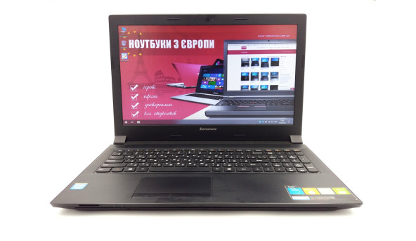 Ноутбук Lenovo B50-30 Intel Celeron N2840 4 GB RAM 500 GB HDD [15.6"] - ноутбук Б/У - 252833