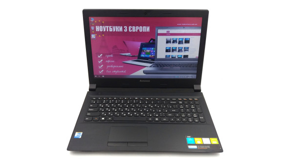 Ноутбук Lenovo B50-30 Intel Celeron N2840 4 GB RAM 500 GB HDD [15.6"] - ноутбук Б/У