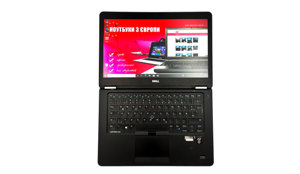 Ноутбук Dell Latitude E7450 Intel Core I7-5600U 8 GB RAM 240 GB SSD [IPS 14" Full HD] - ноутбук Б/В - 253182