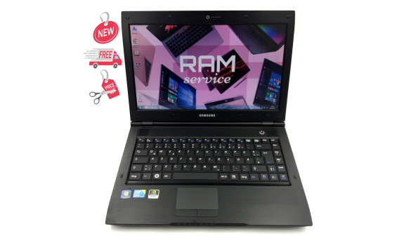 Ноутбук Samsung P480 Intel Core I3-370M 4 GB RAM 160 GB HDD NVIDIA GeForce GT 330M [14"] - ноутбук Б/У