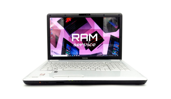 Ноутбук Toshiba L550 Intel Core 2 Duo P7350 4 GB RAM 320 GB HDD ATI Radeon HD 4650 [17.3"] - ноутбук Б/У - 253194