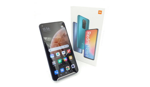 Смартфон Xiaomi Redmi Note 9 NFC MediaTek Helio G85 4/128 GB Gorilla Glass Android 10 [6.53"] - смартфон Б/В