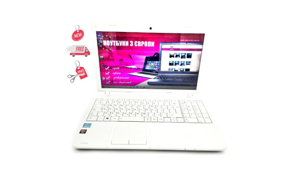 Ноутбук Toshiba C850 Intel Core I3-2348M 4 GB RAM 320 GB HDD AMD Radeon HD 7610M [15.6"] - ноутбук Б/У