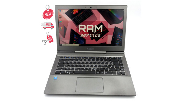 Ноутбук Tuxedo W740SU Intel Core I7-4770HQ 8 GB RAM 120 GB SSD [IPS 14" FullHD] - ноутбук Б/У