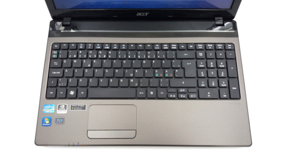 Ноутбук Acer Aspire 5750G Intel Core I5-2410M 8 GB RAM 750 GB HDD NVIDIA GeForce GT 540M [15.6"] - ноутбук Б/В