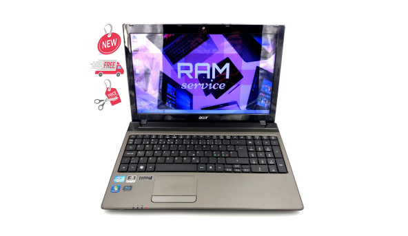 Ноутбук Acer Aspire 5750G Intel Core I5-2410M 8 GB RAM 750 GB HDD NVIDIA GeForce GT 540M [15.6"] - ноутбук Б/У