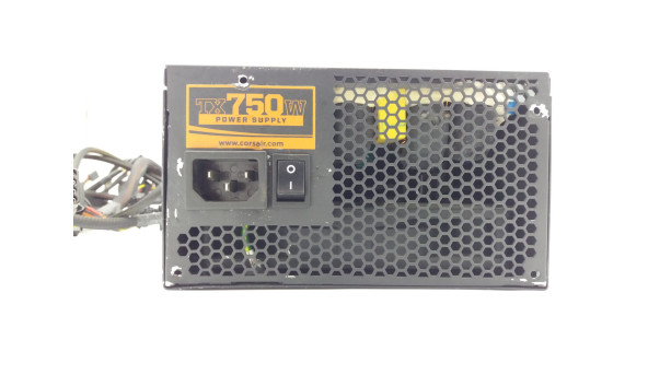 Блок питания Corsair TX750W CMPSU-750TXEU - Б/У - 254373