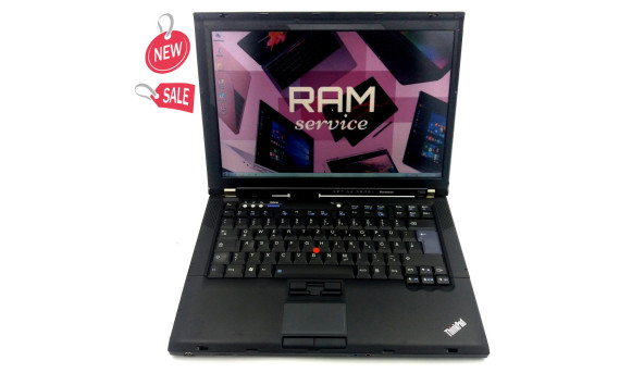Ноутбук Lenovo ThinkPad T400 Intel Core 2 Duo P8400 4 GB RAM 320 GB HDD [15.4"] - ноутбук Б/У
