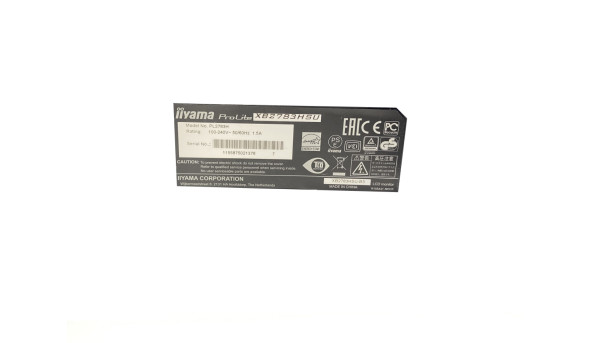 Монітор liyama PL2783H 27" 1920x1080 FullHD AMVA+ WLED 4 мс DisplayPort VGA DVI-D - монітор Б/В - 255072