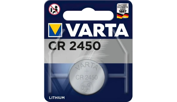 VARTA CR 2450 BLI 1 LITHIUM Батарейка