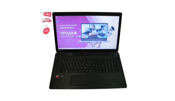 НоутбукToshiba C70D AMD A6-5200 4Gb RAM 320Gb HDD [17.3"] - ноутбук Б/У