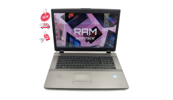 Игровой ноутбук Clevo W370ET Intel i7-3610QM 8GB RAM 320 GB HDD NVIDIA GeForce GTX 660M [ 17.3"] - ноутбук Б/У