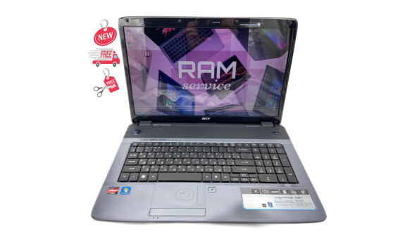 Ноутбук Acer Aspire 7540G DualCore AMD Athlon II P320 2Gb RAM 750Gb HDD [17.3"] - ноутбук Б/У