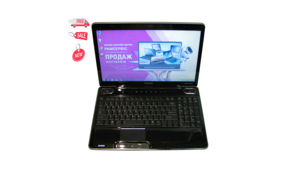 Ноутбук Toshiba Satellite A505 Intel Core 2 Duo P7350 4Gb RAM 500Gb HDD ATI Mobolity Radeon HD 4530 16" Б/У