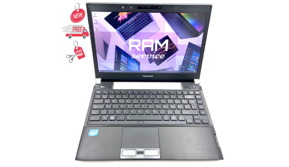 Ноутбук Toshiba Portege R830 DualCore Intel Core I5-2520M 4Gb RAM 150Gb HDD [13.3"] - ноутбук Б/У
