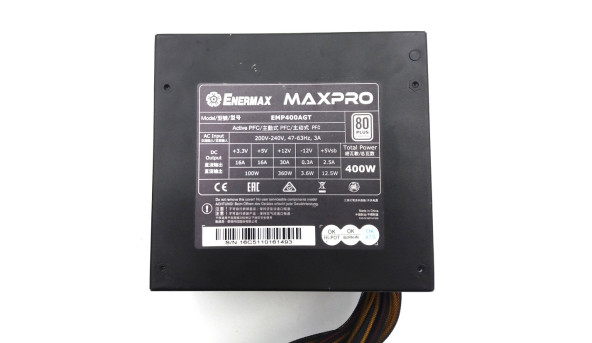 Блок питания Enermax MaxPro 80+ 400W EMP400AGT - Б/У - 261327