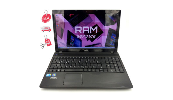 Ноутбук Acer Aspire 5742G Intel Core i5-580M 4GB RAM 320GB HDD NVIDIA GeForce GT 610M [15.6"] - ноутбук Б/У