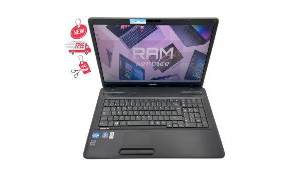 Ноутбук Toshiba L770 DualCore Intel Core i3-2350M 4Gb RAM 500Gb HDD [17.3"] - ноутбук Б/У