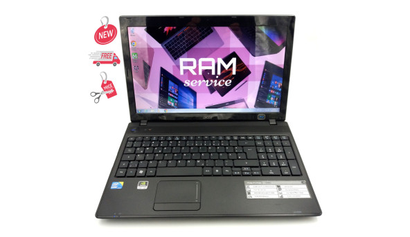 Ноутбук Acer Aspire 5742G Intel Core I3-370M 4Gb RAM 250Gb HDD NVIDIA GeForce GT 420M [15.6"] - ноутбук Б/У