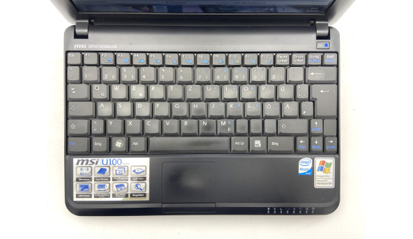 Нетбук MSI U100 Intel Atom N270 2GB RAM 320Gb HDD [10"] - нетбук Б/У - 261600