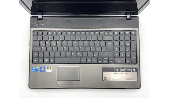 Ноутбук Acer 5741G Intel Core i5-430M 4GB RAM 149Gb HDD [15.6"] - ноутбук Б/В - 261662