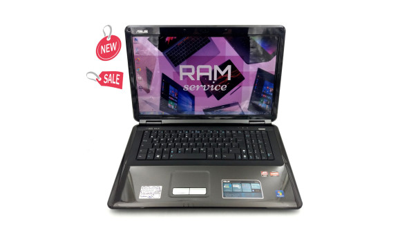 Ноутбук Asus X70AB AMD Athlon 64 X2 QL-65 4GB RAM 500GB ATI Mobility Radeon HD 4570 [17.3"] - ноутбук Б/В