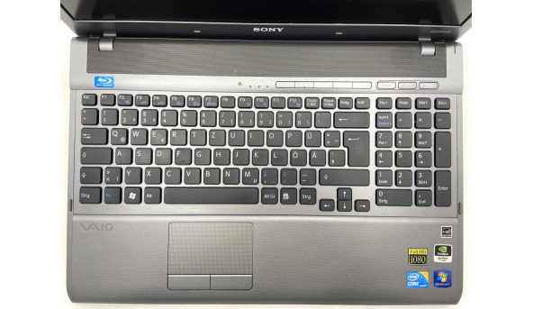 Ноутбук Sony PCG-81112M Intel Core i7-740QM 6GB RAM 320GB HDD [16.4"] - ноутбук Б/В - 261709
