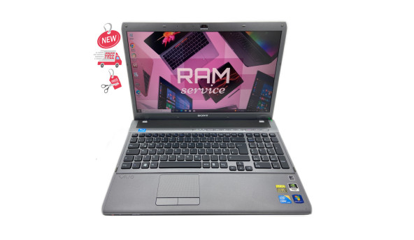 Ноутбук Sony PCG-81112M Intel Core i7-740QM 6GB RAM 320GB HDD [16.4"] - ноутбук Б/В