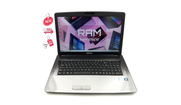 Ноутбук Medion Akoya E7222 Intel Core i3-2370M 4 GB RAM 200 GB HDD [17.3"] - ноутбук Б/У