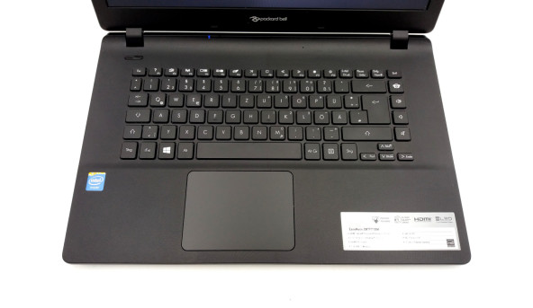 Ноутбук Packard Bell EasyNote Z5WGM Intel Celeron N2830 4 GB RAM 500 GB HDD [15.6"] - ноутбук Б/В - 261764