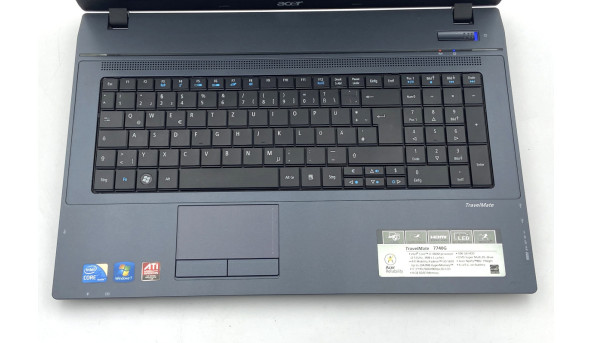 Ноутбук Acer 7740G Intel Core i5-460M 4GB RAM 500GB HDD [17.3"] - ноутбук Б/В - 261773