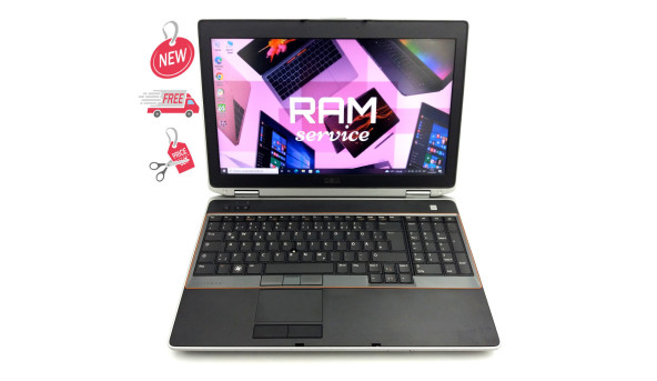 Ноутбук Dell Latitude E6520 Intel Core i5-2520M 8GB RAM 320GB HDD [FullHD 15.6"] - ноутбук Б/У
