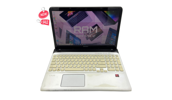 Ноутбук Sony SVE151E11V Intel Core i3-3110M 5GB RAM 320GB HDD [15.6"] - ноутбук Б/У