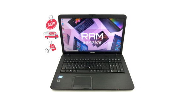 Ноутбук Toshiba Satellite C870 Intel Core I3-3120M 4 GB RAM 320 GB HDD [17.3"] - ноутбук Б/У