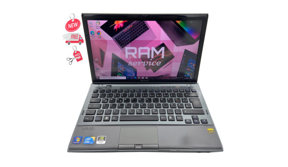 Ноутбук Sony PCG-31111M Intel Core i7-620M 6GB RAM 250GB SSD GeForce GT 330M [13.3"] - ноутбук Б/У