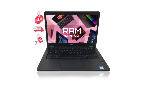 Ноутбук Dell Latitude 5480 Intel Core i5-6300U 4 GB RAM 128 GB SSD [14"] - ноутбук Б/У