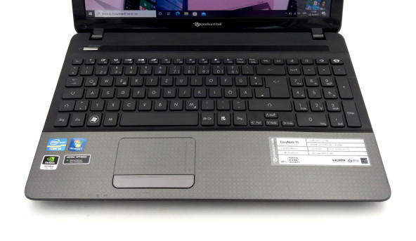 Ноутбук Packard Bell TS11HR Intel Core I3-2350M 6 GB RAM 320 GB HDD NVIDIA GeForce 610M [15.6"] - ноутбук Б/В - 262145