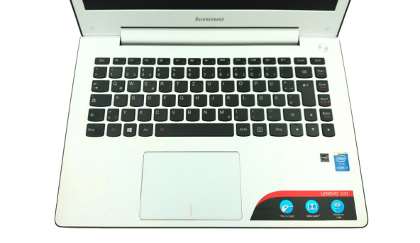 Ноутбук Lenovo U31-70 Core i7-5500U 4GB RAM 1000GB HDD NVIDIA GeForce 920M [IPS 13.3" FullHD] - ноутбук Б/В - 262158