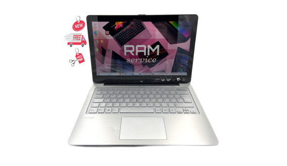 Ноутбук Sony SVF13NA1UM Intel Core i3-4005U 4GB RAM 256GB SSD [13.3"] - ноутбук Б/У